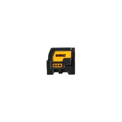 DeWALT Kreuzlinienlaser DW0822 rot mit Wandhalter und Koffer