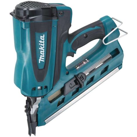 7,2 V Li-Ion 1 Ah MAKITA Autonomer Gasnagler - 2 Akkus, Ladegerät, Gehäuse - GN900SE
