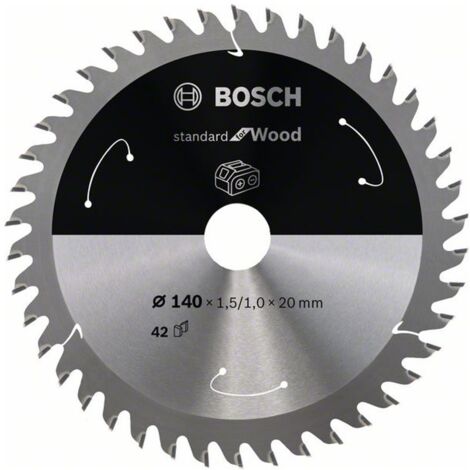 Bosch PRO Wood cordless Blatt für Kreissägen 140 x 1,5 x 20 mm - 2608837672
