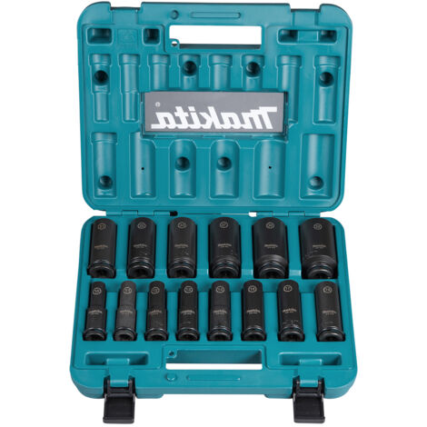 Makita E-16586 Steckschlüssel-Set 14tlg. 1/2"