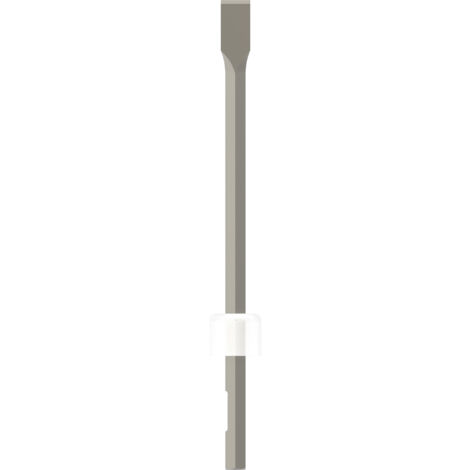 Bosch Flachmeißel Sechskantaufnahme mit 19-mm-Aufnahme, für Abbruchhämmer, 400 mm lang