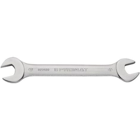 Promat Doppelmaulschlüssel 41 x 46 mm Länge 405 mm verchromt (1/2)