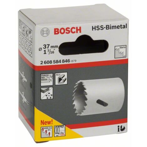 Bosch Lochsäge HSS-Bimetall für Standardadapter 37 mm, 1 7/16"