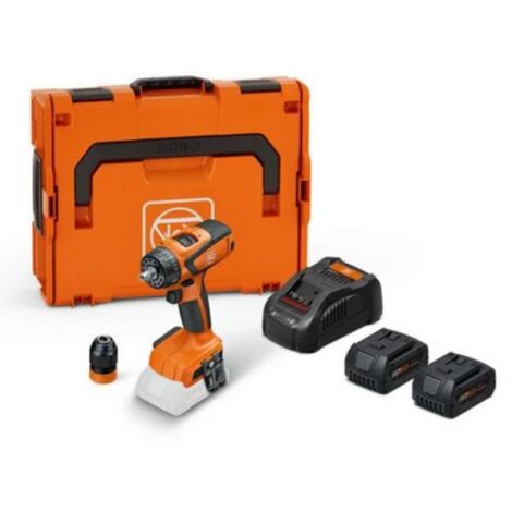 Fein – Akku-Bohrschrauber 18V – 4-Gang mit 2x 5,0Ah Akkus – Bürstenloser Motor – 120Nm Drehmoment – QuickIN Bohrfutter – L-BOXX Koffer (1/5)