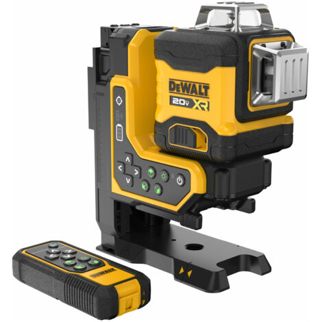 DeWALT 3x360° Linienlaser DCLE34035B, 18V mit Fernbedienung  ohne Akku und Ladegerät