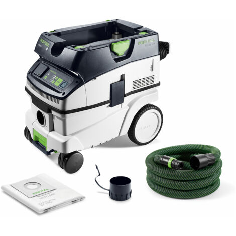 Festool Absaugmobil CLEANTEC CTM 26 EI, inkl Hauptfilter Filtersack Saugschlauch