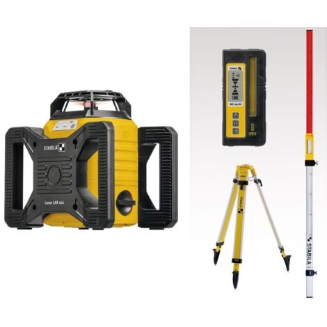 Stabila automatischer Rotationslaser LAR 160 19241 7tlg. Koffer Baustativ