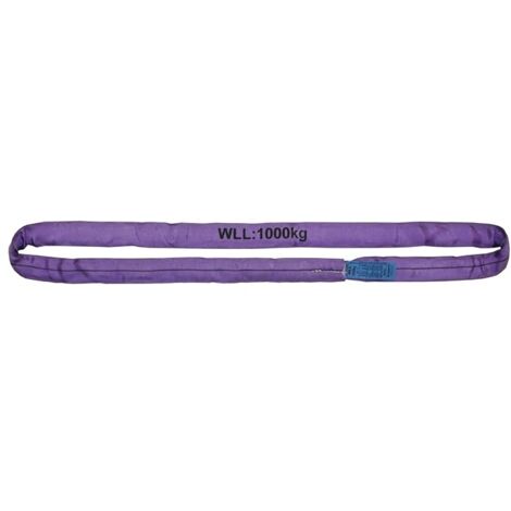 PROMAT  Rundschlinge DIN EN 1492-2 Umfang 3 m violett Tragf. einf. 1000 kg