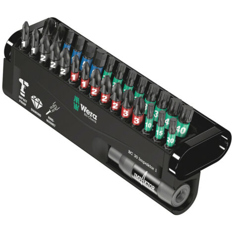 Wera Bit-Check 30 Impaktor 1 mehrkomponentig 30-teilig Bit-Sortiment 05057690001