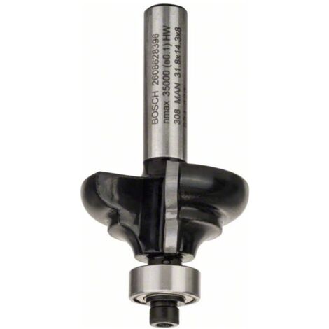 Bosch Profilfräser C 8 mm R1 4,8 mm B 9,5 mm L 14 mm G 57 mm - 2608628396