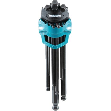 Makita Innensechskantschlüssel Set 9-tlg., B-65894