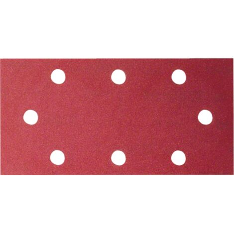 Bosch Schleifblatt-Set für Schwingschleifer, gespannt, 25-tlg., 8 Löcher, 93 x 230 mm, 40