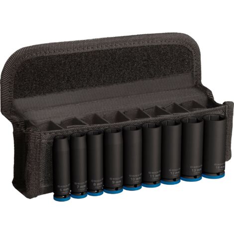 Bosch PRO Impact Socket Set 1/4&quot tief 9‑tlg. - 2608003035 (1/5)