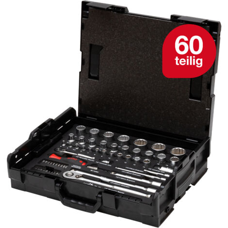 Wiha 44685 Steckschlüssel-Bit-Einsatz-Set 1/2", 1/4" 395 mm