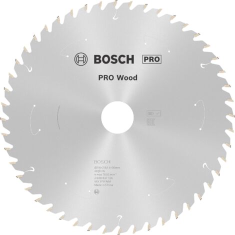 Bosch PRO Wood cordless Kreissägeblatt, 216 x 1,7 x 30 mm, T48