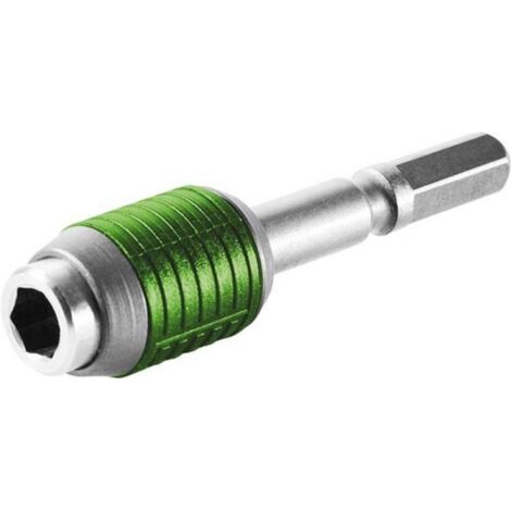 Festool Schnellwechsel-Bithalter BHS 60 CE – für Holz, Metall und Kunststoff – CENTROTEC-Schnittstelle für schnellen Wechsel – verriegelbare Bitarretierung (1/5)