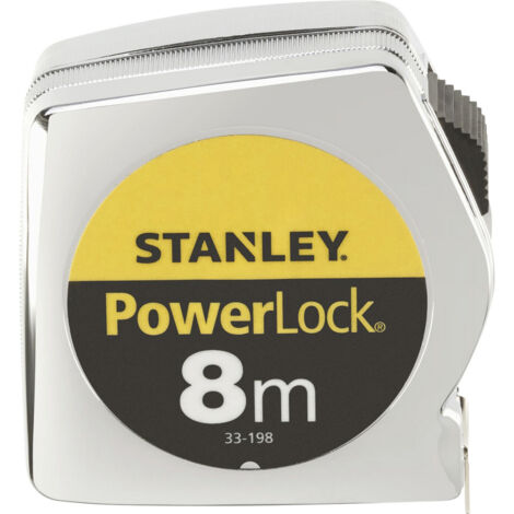 STANLEY Powerlock Classic Maßband - 8 m x 25 mm - 1-33-198