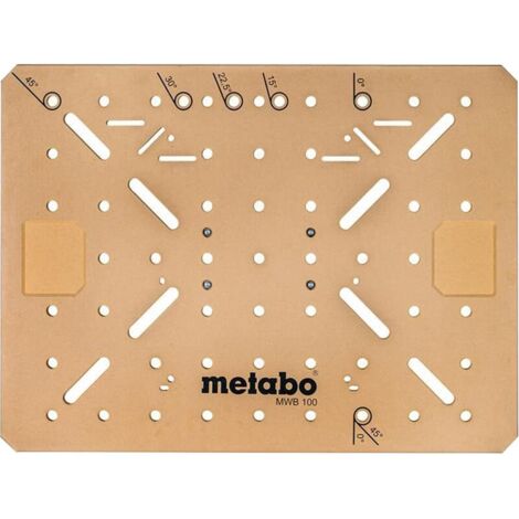 Metabo Ersatz Tischplatte Lochplatte für Multifunktionstisch MWB 100, 316081220