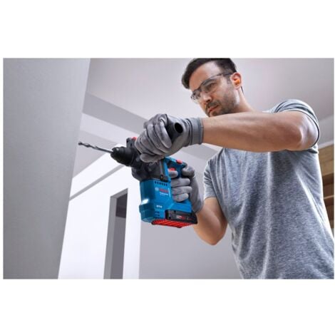 Bosch Akku-Bohrhammer GBH 18V-18 SDS plus, 18V ohne Akku und Ladegerät im Karton