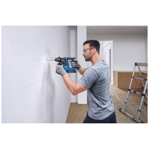 Bosch Akku-Bohrhammer GBH 18V-18 SDS plus, 18V ohne Akku und Ladegerät im Karton