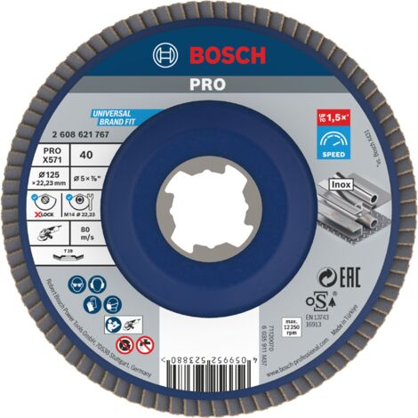 Bosch PRO X571 X-Lock FSS, 125 mm,G40,gew - 2608621767