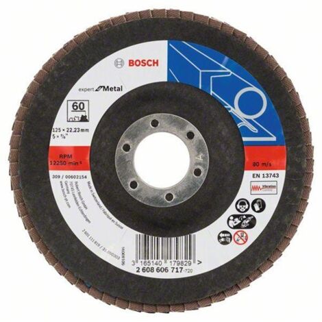 Polierpad X551 Expert für Metall Ø 125 mm BOSCH 2608606717 (1/5)