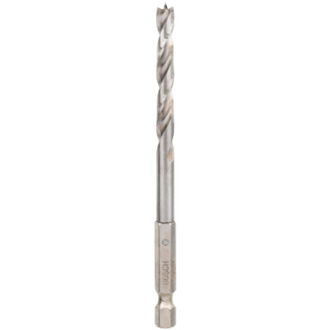 Bosch Holzspiralbohrer 1/4&quot-Sechskantschaft 6 x 63 x 106 mm - 2608595522