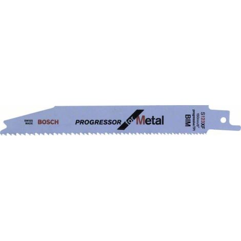 Bosch 2x Säbelsägeblatt S 123 XF Progressor for Metal - 2608654401
