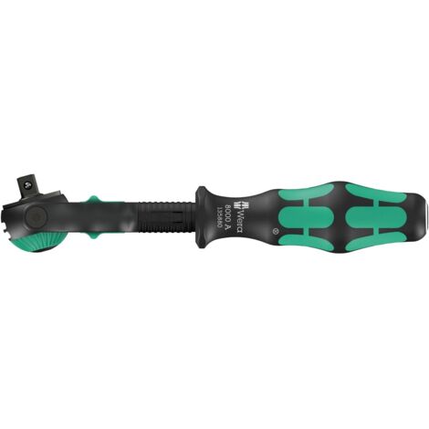 Wera 8000 A Black Edition Zyklop Speed-Knarre mit 1/4-Antrieb, 1/4