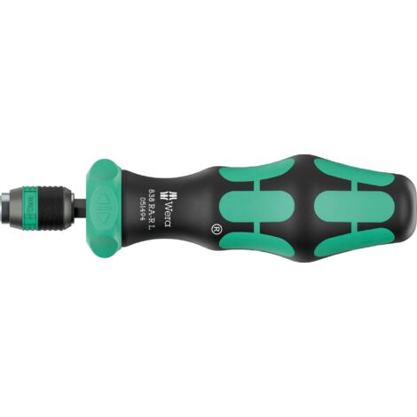 Wera 838 RA-R L Bits-Handhalter mit Ratschenfunktion, 1/4"