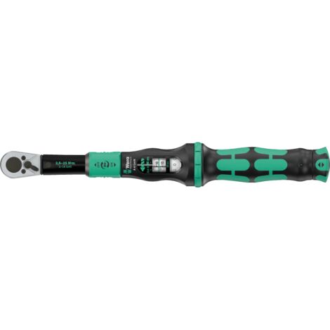 Wera Click-Torque Lock A 6, Drehmomentschlüssel 1/4" x 2,5-25 Nm, einstellbar