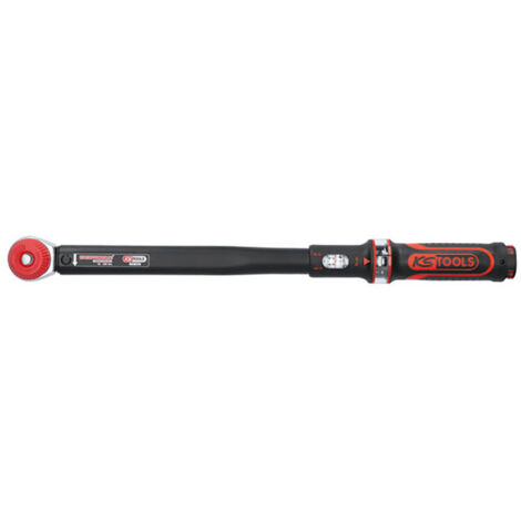 KS Tools 1/2" ERGOTORQUE®precision Ratschen-Drehmomentschlüssel Drehknopf, 40-200Nm