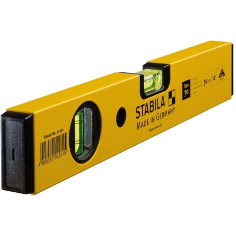 Stabila Type 70 2281 Leichtmetall-Wasserwaage   30 cm