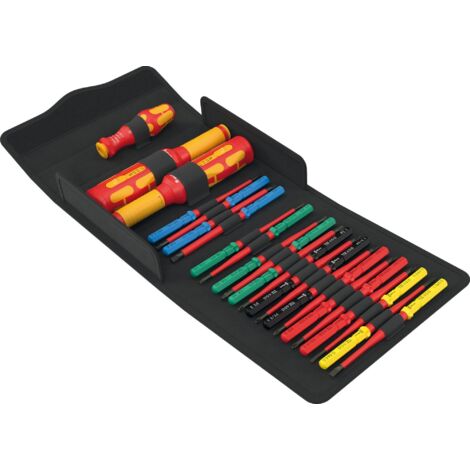 Wera Kraftform Kompakt VDE Safe-Torque Speed Schaltschrank-Set 1, 23-teilig