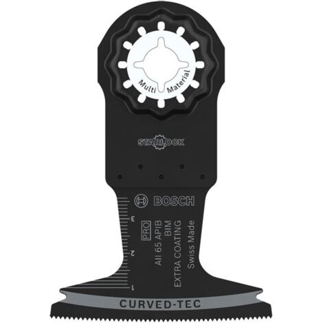 Bosch PRO AII 65 APIB Blatt für Multifunktionswerkzeuge, 65 x 40 mm, 10 Stück