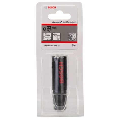 Bosch Diamant Lochsäge Diamond f. Hard Ceramics 22mm 2608580303