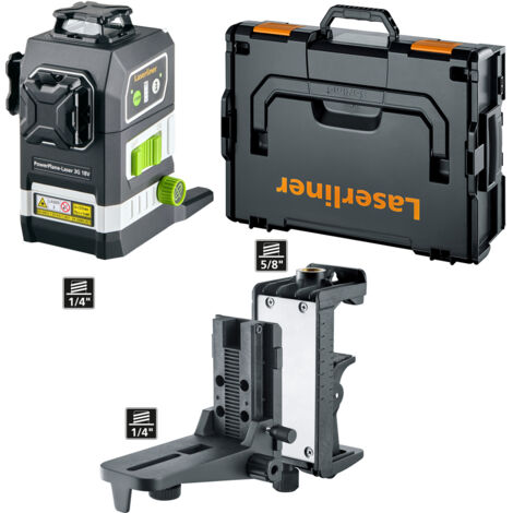 Laserliner 3x360° PowerPlane-Laser 3G Multi-18V ohne Akku, Ladegerät und PowerAdapter)