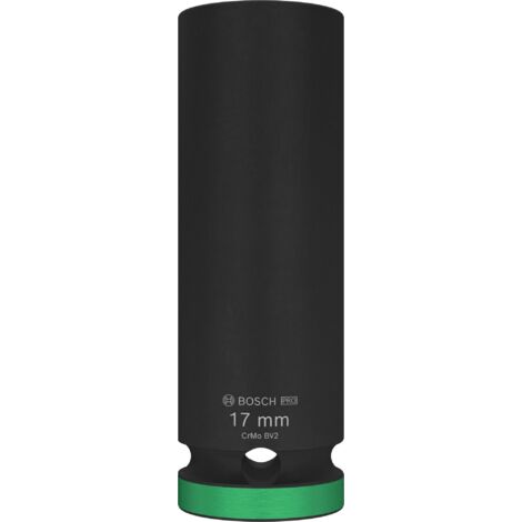 Bosch PRO Impact Steckschlüsselsatz, 1/2", 17 mm, tief