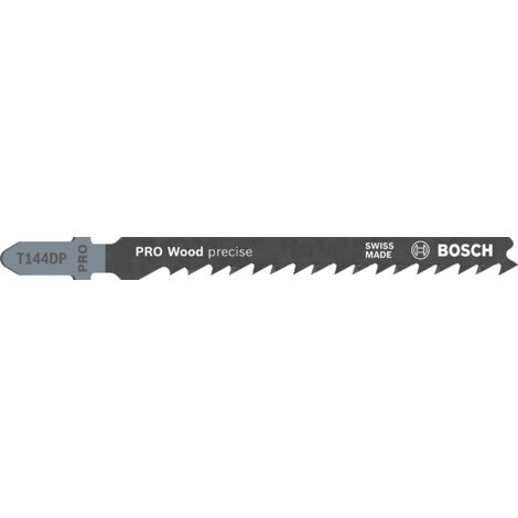 Bosch PRO Wood precise T144DP Stichsägeblatt, 100 mm, 25 Stück