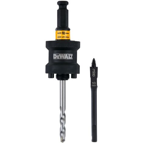 DeWALT Schnellwechselhalter RAPID LOAD® für Lochsägen 32-210 mm inkl. Mehrzweck-und Holz-Zentrierbohrer (1/5)
