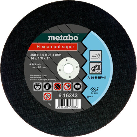 Metabo Flexiamant super 350x3,0x25,4 Inox, TF 41 (616343000) (1/3)