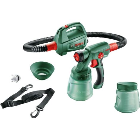 Bosch elektrisches Farbsprühsystem PFS 2000 (440 Watt, für Lack/Lasur/Wandfarbe, mit 6 Zubehörteilen, Fördermenge 200 ml/min) (1/5)