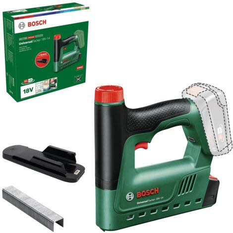 Bosch Akku-Tacker UniversalTacker 18V-14 mit 1000 Klammern und Papierabstandshalter