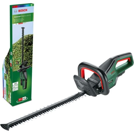 Bosch Akku Heckenschere UniversalHedgeCut 18V-50 (ohne Akku, 18 Volt System, Messerlänge 50 cm)