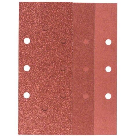 Bosch Schleifblatt-Set für Schwingschleifer 25tlg. 8 Löcher (B+D) 93 x 230 mm 60-240 - 2607019501