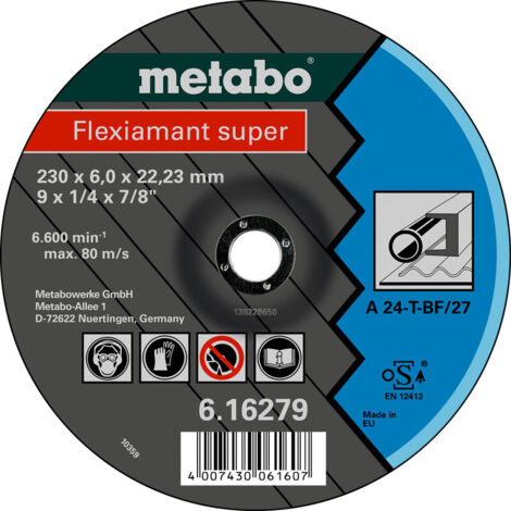 Metabo Flexiamant super 150x6,0x22,23 Stahl, SF 27 (616487000) (1/3)