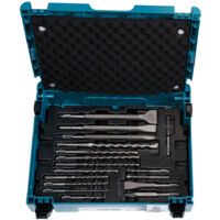 Makpc SDS Plus Bohrer-/ Meißel Set Makita E-17790 aufgeräumt plaziert in Tiefziehteil