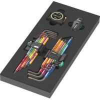 Wera 9740 Schaumstoffeinlage Winkelschlüssel Set 1