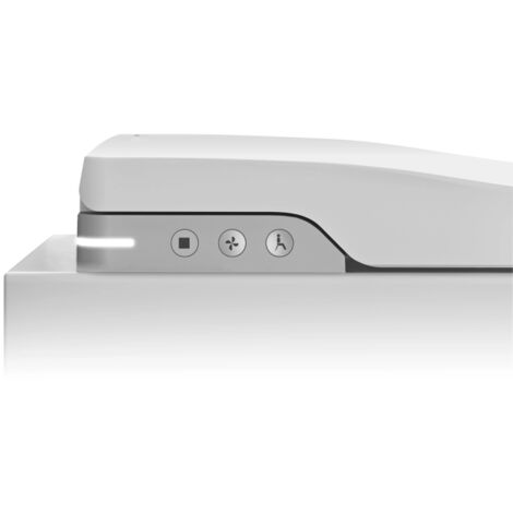 Smart toilet ROCA  In-Wash Inspira Round suspendido Rimless Blanco