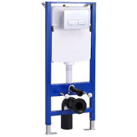 Horow – Bâti-support WC suspendu isolé condensation jusqu'à 400kg – Dimensions 1140x500x100mm – Plaque de déclenchement incluse
